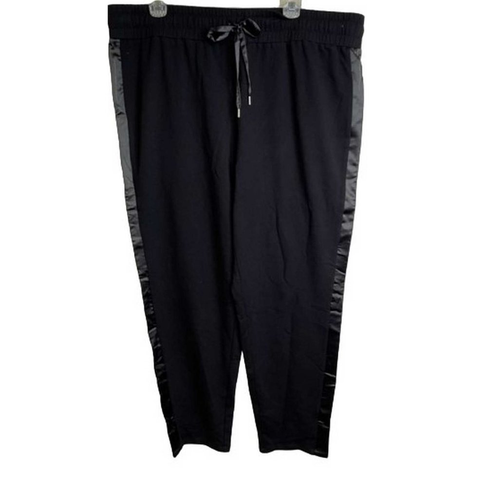 J Jason Wu Regular Tapered Knit Jogger With Satin… - image 8